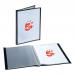 5 Star Office Display Book Personalisable Cover Polypropylene 20 Pockets A4 Black 908633