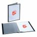 5 Star Office Display Book Personalisable Cover Polypropylene 20 Pockets A4 Black FS908633