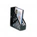 5 Star Office Magazine Rack File Foolscap Black FS909248