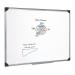 5 Star Office Whiteboard Drywipe Magnetic with Pen Tray and Aluminium Trim 1800x1200mm FS909315