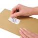 5 Star Office Multipurpose Labels Laser Copier Inkjet 99.1x67.7mm White (Pack of 2000) FS909388