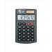 5 Star Office Handheld Calculator 8 Digit 3 Key Memory Solar and Battery Power 56x8x100mm Black FS910318