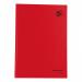 5 Star Office Manuscript Notebook Casebound 70gsm Ruled 192pp A4 Red (Pack of 5) FS912874