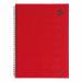 5 Star Office Manuscript Wirebound Notebook 70gsm Ruled 160pp A4 Red (Pack of 5) FS912912