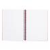 5 Star Office Manuscript Notebook Wirebound 70gsm Ruled 160pp A5 Red [Pack 5] 912939