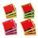 5 Star Office Re-Move Notes Repositionable Neon Pad of 100 Sheets 76x76mm Assorted [Pack 12] 912971