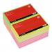 5 Star Office Re-Move Notes Repositionable Neon Pad of 100 Sheets 76x127mm Assorted [Pack 12] 912998