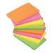 Sticky Notes Removable Neon 76x127mm (Pack of 12) 912998 FS912998