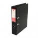 5 Star Office Premium Polypropylene Lever Arch File Fcap Black [Pack 10] 913187