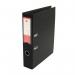 5 Star Office Premium Polypropylene Lever Arch File Foolscap Black (Pack of 10) FS913187