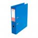 In this image, there are 10 blue 5 Star Office Premium Polypropylene Lever Arch Files, each designed to hold foolscap-sized documents. Each file features a sturdy lever arch mechanism, ensuring secure storage and easy access. These high-quality files are perfect for organizing and protecting important paperwork in any office setting.