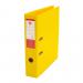 5 Star Office Premium Polypropylene Lever Arch File Fcap Yellow [Pack 10] 913217