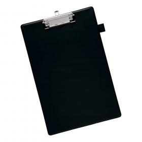 5 Star Office Standard Clipboard with PVC Cover Foolscap Black FS913632