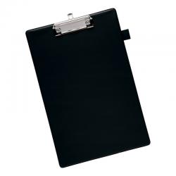 5 Star Standard Clipboard with PVC Cover Foolscap Black 913632 FS913632