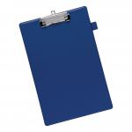 5 Star Office Standard Clipboard with PVC Cover Foolscap Blue FS913640