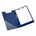 5 Star Office Fold-over Clipboard with Front Pocket Foolscap Blue 913675