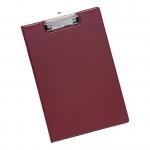 5 Star Office Fold-over Clipboard with Front Pocket Foolscap Red FS913683