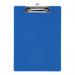 5 Star Office Clipboard Solid Plastic Durable with Rounded Corners A4 Blue FS913713