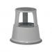 5 Star Facilities Metal Kickstool Grey