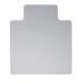 5 Star Office Chair Mat Hard Floors PVC Lipped 900x1200mm ClearTransparent FS915005