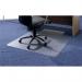 5 Star Office Chair Mat Hard Floors PVC Lipped 900x1200mm ClearTransparent FS915005