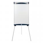 5 Star Office Easel Drywipe Magnetic with Pen Tray and Extension Arms Capacity A1 Grey FS915048