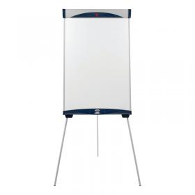 5 Star Drywipe Magnetic Easel with Pen Tray and Extension Arms A1Euro Grey 915048 FS915048