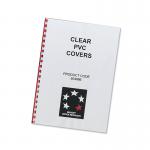 5 Star Office Comb Binding Covers PVC 150 Micron A4 Clear (Pack of 100) FS916345
