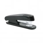 5 Star Office Stapler Half Strip Plastic Capacity 20 Sheets Black FS918540