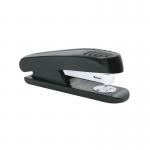 5 Star Office Stapler Half Strip Plastic Capacity 20 Sheets Black FS918540