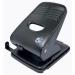 5 Star Office Punch 2Hole Metal with Plastic Base Capacity 40x 80gsm Black 918591