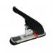 5 Star Office Stapler Heavy Duty Office Lever Arm All-Steel Capacity 100 Sheets Black FS918664