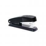 5 Star Office Stapler Half Strip Metal Top and Base Top Loading Capacity 20 Sheets Black FS918745
