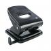 5 Star Office Punch 2-Hole Metal with Plastic Base Capacity 30x 80gsm Black FS918826