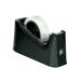 5 Star Office Tape Dispenser Desktop Weighted Non-slip Roll Capacity 25mm Width 75m Length Max Black 920136