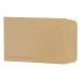 A pack of 125 5 Star Eco Envelopes that are made with recycled materials and measure 240x165mm. They feature a hot melt peel and seal closure, and a sturdy board backing. The envelopes are in a warm manilla color.