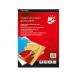 5 Star Office Paper Inkjet Photo Gloss Fast Drying 280gsm 100x150mm [50 Sheets] 924928