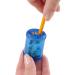 5 Star Office Pencil Sharpener Plastic Canister Two Hole Max. Diameter 8/11mm Blue 925001