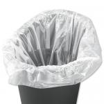 5 Star Facilities Swing Bin Liners Light Duty 40 Litre Capacity White (Pack of 1000) FS929836