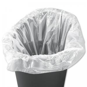 Facilities Swing Bin Liners Light Duty 40 Litre Capacity White Pack of