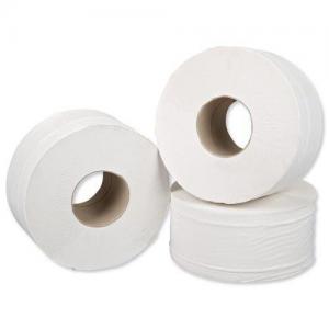 Image of Facilities Mini Jumbo Toilet Rolls 1-Ply 250mmx200m Pack of 12