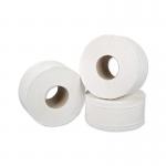 5 Star Mini Jumbo Toilet Rolls 1-Ply 250mmx200m (Pack of 12) FS930116