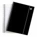 5 Star Office Notebook Wirebound Polypropylene Ruled Elastic Closure 160pp A5 Black (Pack of 6) FS930302