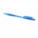 5 Star Office Retractable Ball Pen Medium 1.0mm Tip 0.7mm Line Blue [Pack 20] 930384