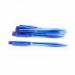 5 Star Office Retractable Ball Pen Medium 1.0mm Tip 0.7mm Line Blue (Pack of 20) FS930384