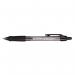 5 Star Office Gel Rollerball Retractable 0.7mm Tip 0.4mm Line Black (Pack of 12) FS930392