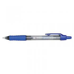 5 Star Retractable Gel Rollerball 0.7mm Tip 0.4mm Line Blue (Pack of 12) 930396 FS930396