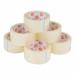 5 Star Office Packaging Tape Low Noise Polypropylene 48mmx66m Clear (Pack of 6) FS930504