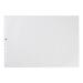 5 Star Office Punched Pocket Embossed Polypropylene Top-opening Landscape 90 Micron A3 Clear [Pack 25] 930520