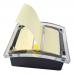 5 Star Office Re-Move Concertina Note Dispenser Acrylic-topped with FREE Pad for 76x76mm Notes 930558